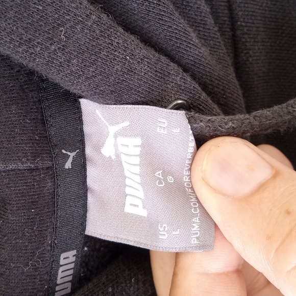 Men's basic puma hoodie size large - Picture 3 of 5